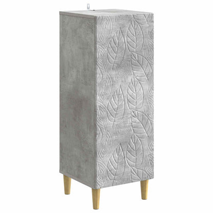 vidaXL Sideboard Concrete Grey 33 x 34.5 x 90 cm Engineered Wood 2