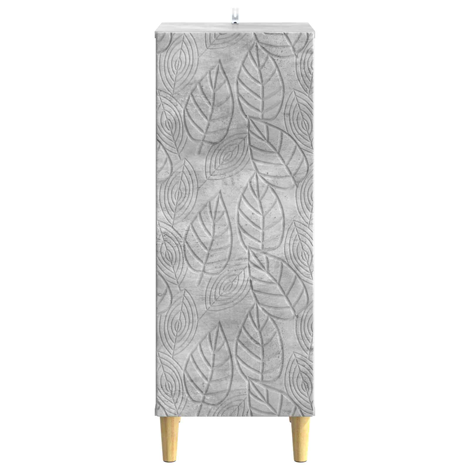 vidaXL Sideboard Concrete Grey 33 x 34.5 x 90 cm Engineered Wood 5