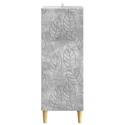 vidaXL Sideboard Concrete Grey 33 x 34.5 x 90 cm Engineered Wood 5