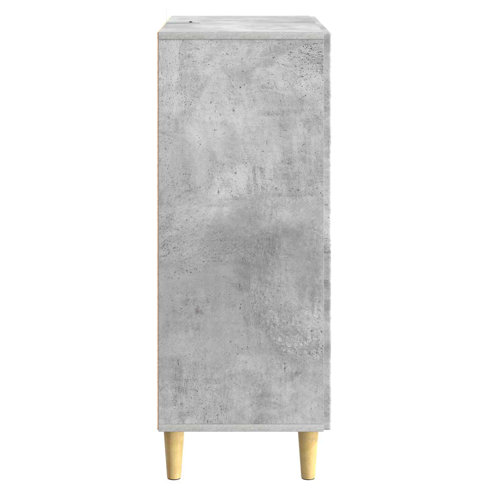 vidaXL Sideboard Concrete Grey 33 x 34.5 x 90 cm Engineered Wood 6