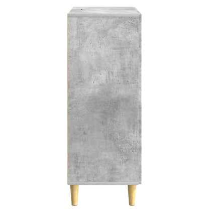 vidaXL Sideboard Concrete Grey 33 x 34.5 x 90 cm Engineered Wood 6