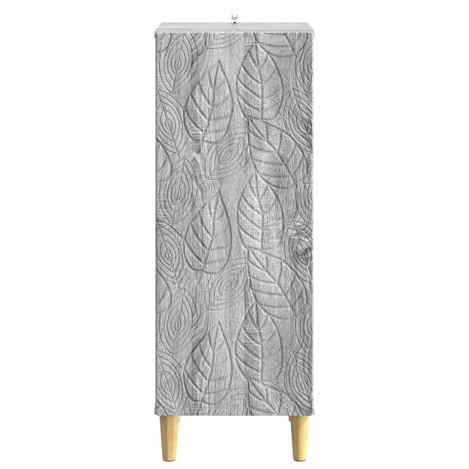 vidaXL Sideboard Grey Sonoma 33 x 34.5 x 90 cm Engineered Wood 4