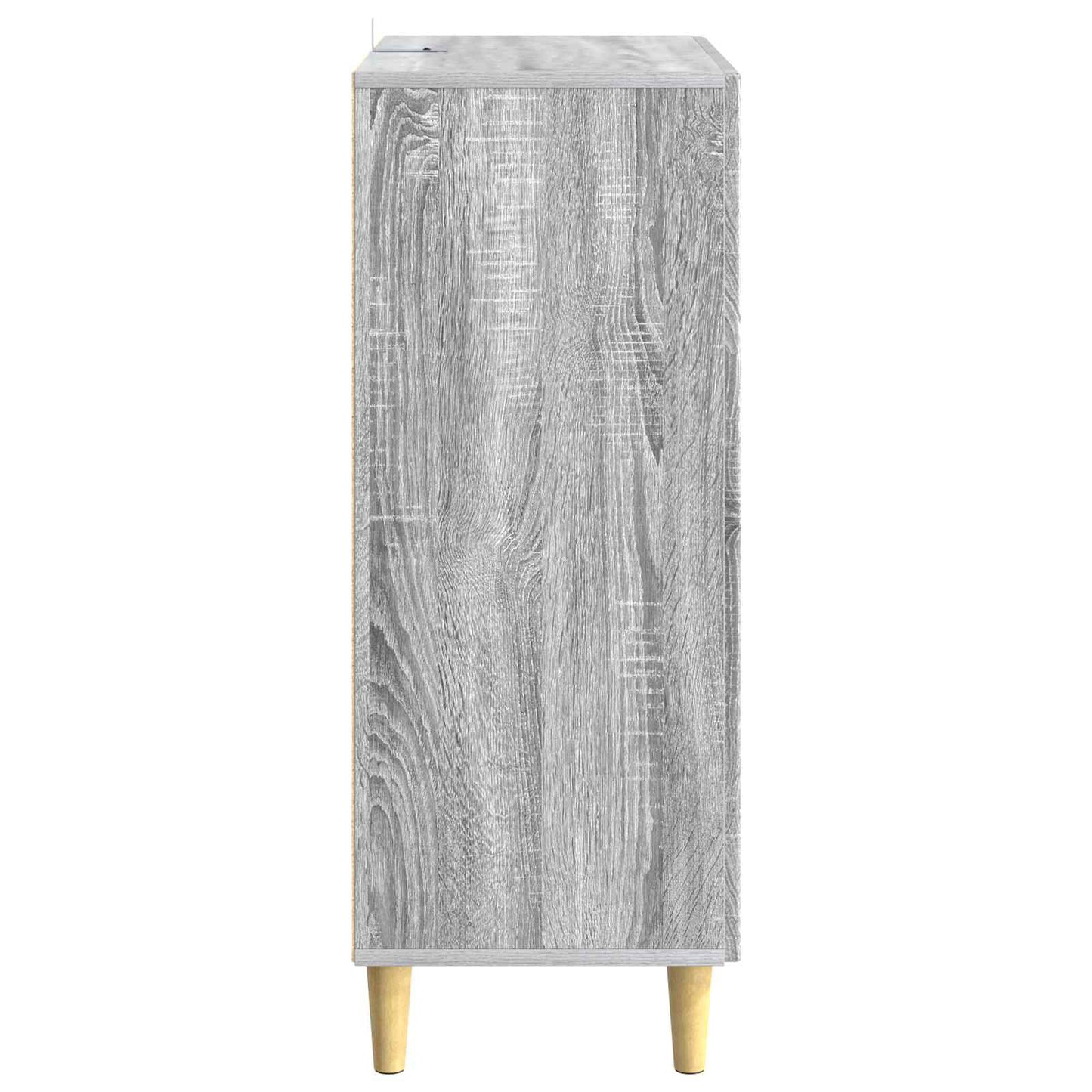 vidaXL Sideboard Grey Sonoma 33 x 34.5 x 90 cm Engineered Wood 5