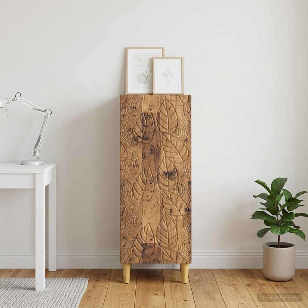 vidaXL Sideboard Old Wood 33 x 34.5 x 90 cm Engineered Wood 1