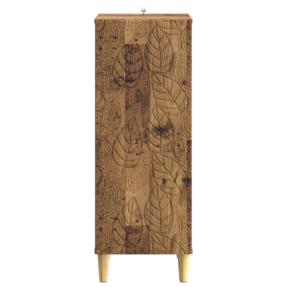 vidaXL Sideboard Old Wood 33 x 34.5 x 90 cm Engineered Wood 5
