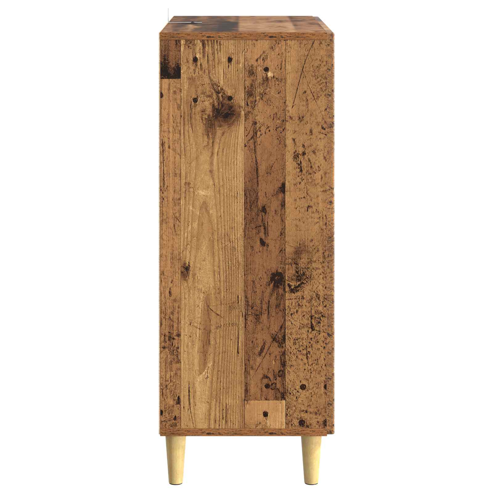 vidaXL Sideboard Old Wood 33 x 34.5 x 90 cm Engineered Wood 6
