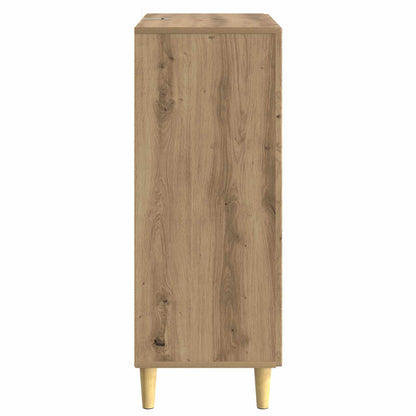 vidaXL Sideboard Artisan Oak 33 x 34.5 x 90 cm Engineered Wood 6