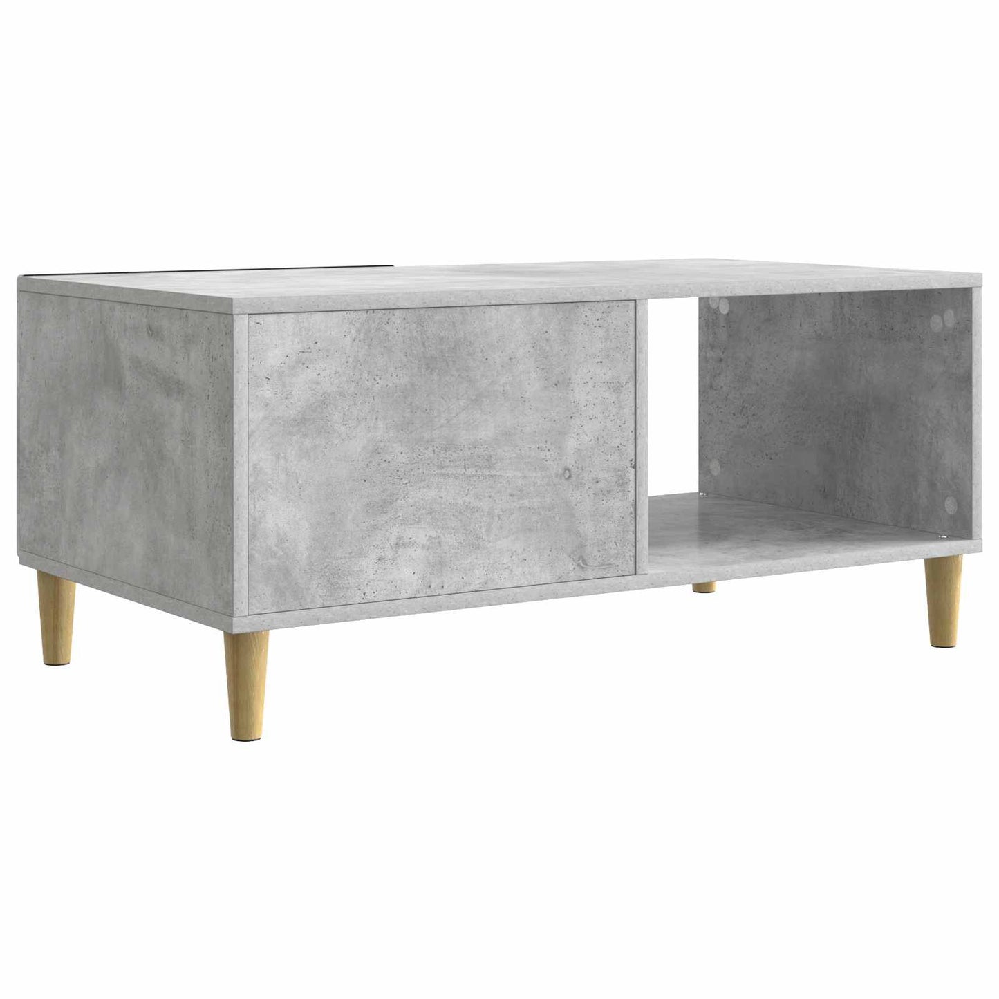 vidaXL Coffee Table Concrete Grey 90 x 50 x 40 cm Engineered Wood 6