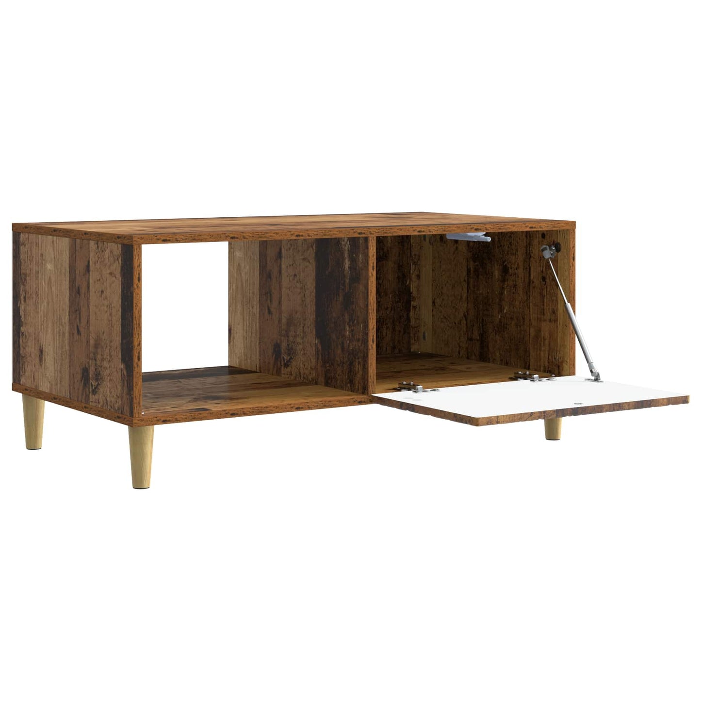 vidaXL Coffee Table Old Wood 90 x 50 x 40 cm Engineered Wood 3