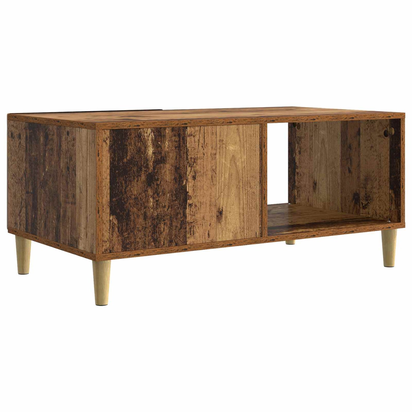 vidaXL Coffee Table Old Wood 90 x 50 x 40 cm Engineered Wood 6