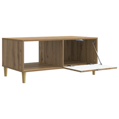 vidaXL Coffee Table Artisan Oak 90 x 50 x 40 cm Engineered Wood 3