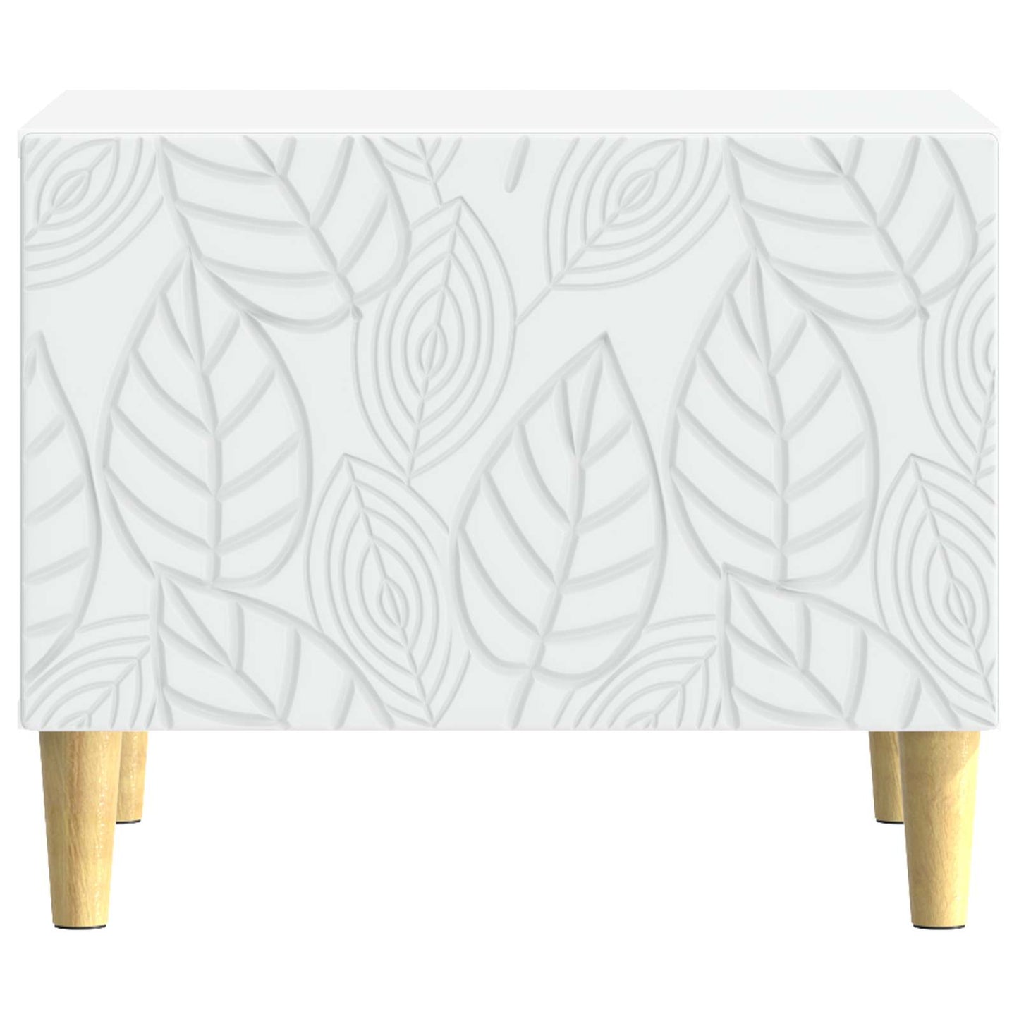 vidaXL Coffee Table White 50 x 49 x 40 cm Engineered Wood 4