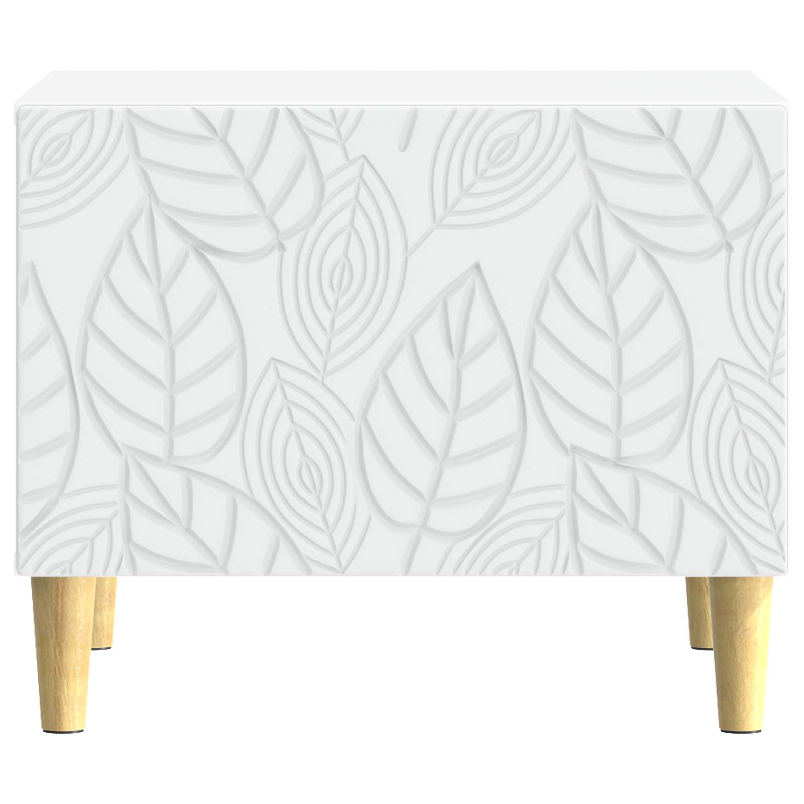 vidaXL Coffee Table White 50 x 49 x 40 cm Engineered Wood 4