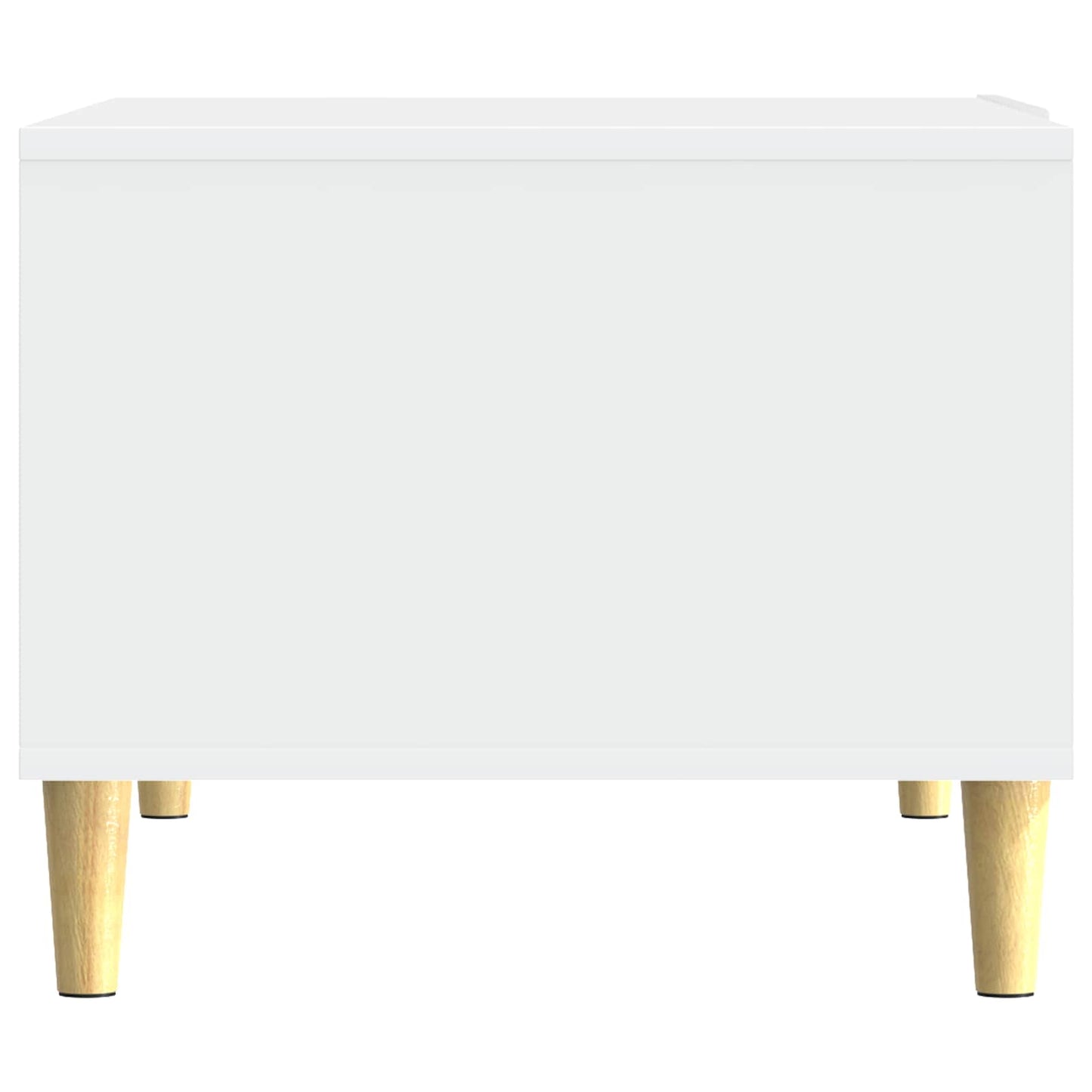 vidaXL Coffee Table White 50 x 49 x 40 cm Engineered Wood 5