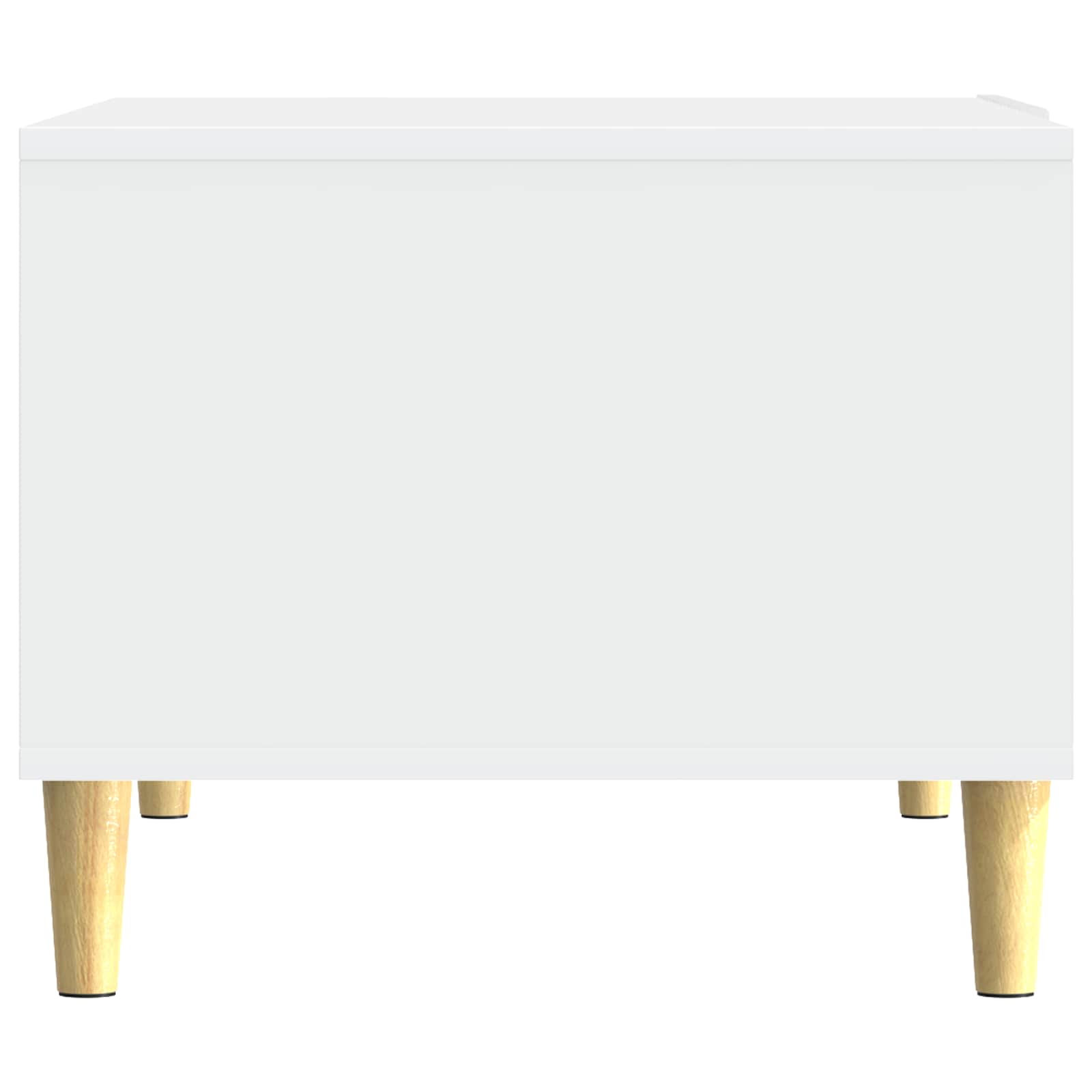 vidaXL Coffee Table White 50 x 49 x 40 cm Engineered Wood 5