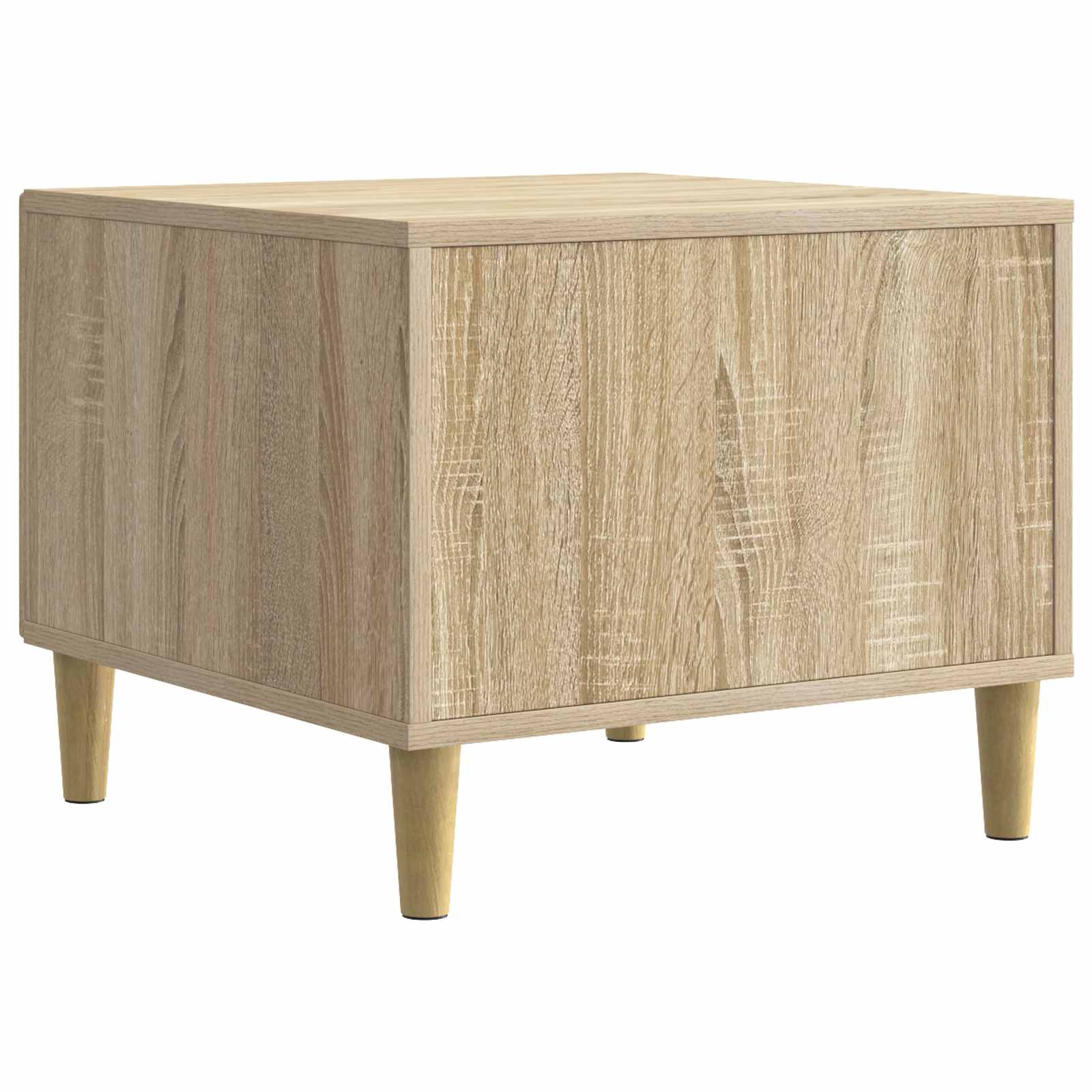 vidaXL Coffee Table Sonoma Oak 50 x 49 x 40 cm Engineered Wood 6