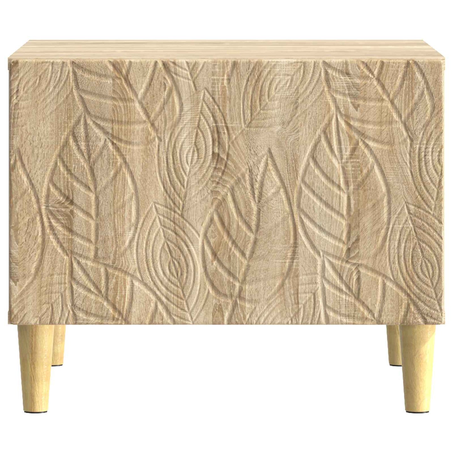 vidaXL Coffee Table Sonoma Oak 50 x 49 x 40 cm Engineered Wood 4