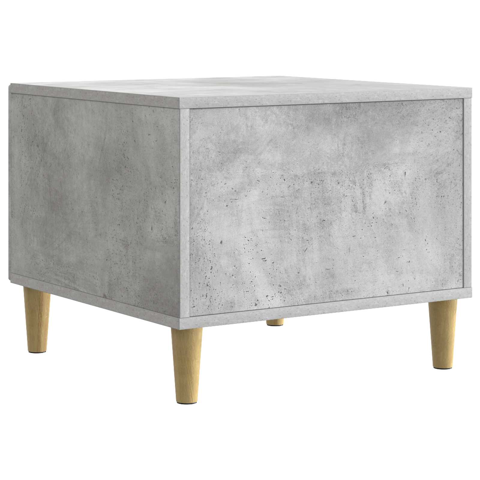 vidaXL Coffee Table Concrete Grey 50 x 49 x 40 cm Engineered Wood 6