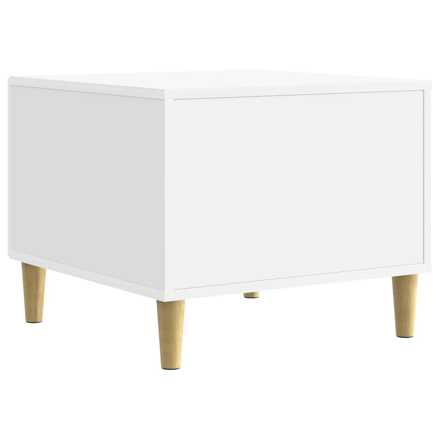 vidaXL Coffee Table High Gloss White 50 x 49 x 40 cm Engineered Wood 6