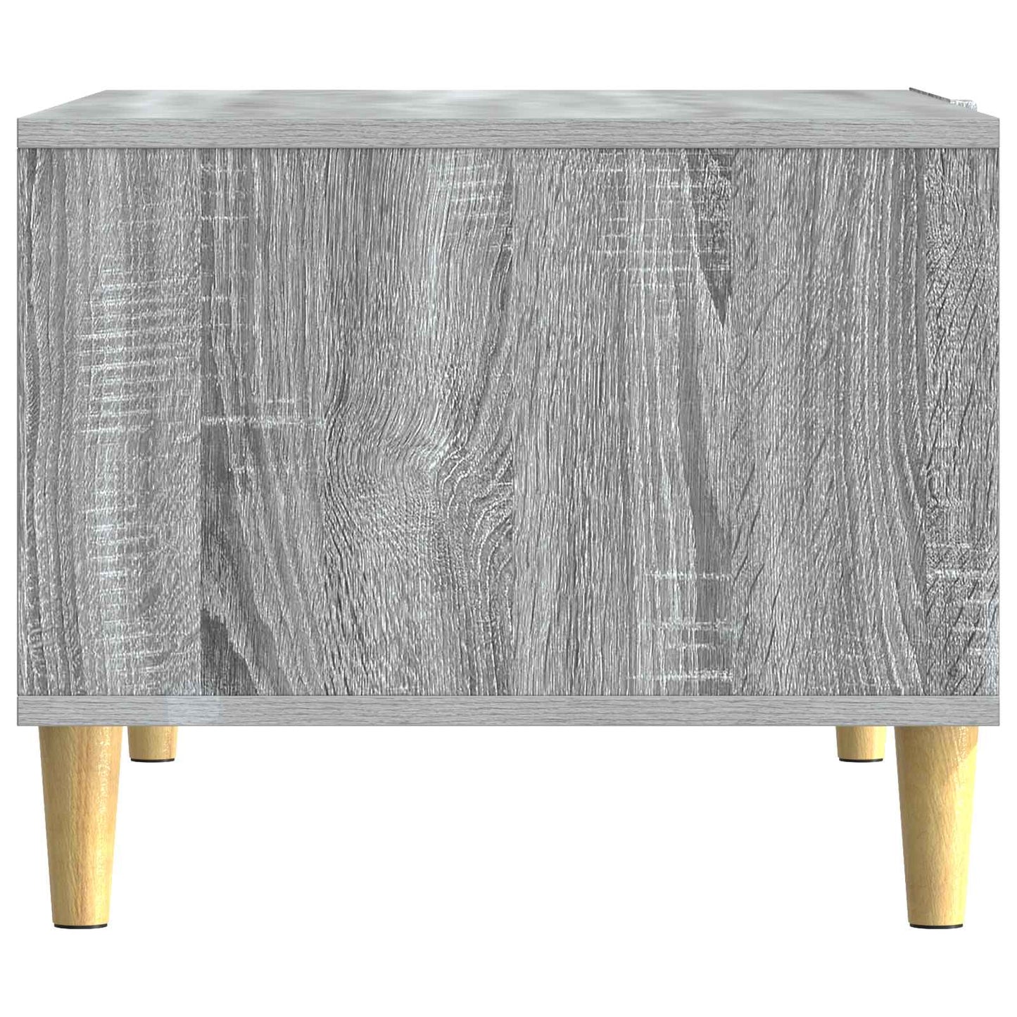 vidaXL Coffee Table Grey Sonoma 50 x 49 x 40 cm Engineered Wood 5
