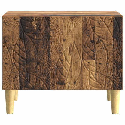 vidaXL Coffee Table Old Wood 50 x 49 x 40 cm Engineered Wood 4