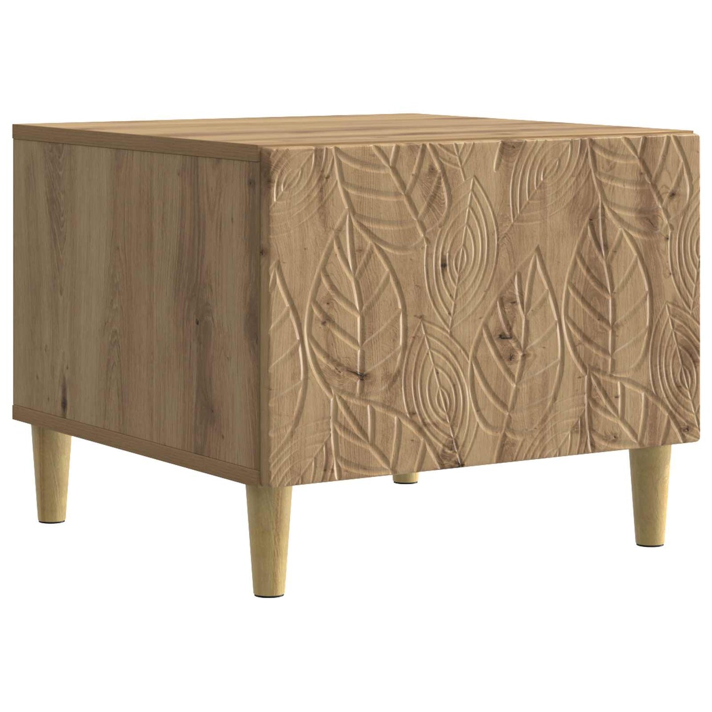 vidaXL Coffee Table Artisan Oak 50 x 49 x 40 cm Engineered Wood 2