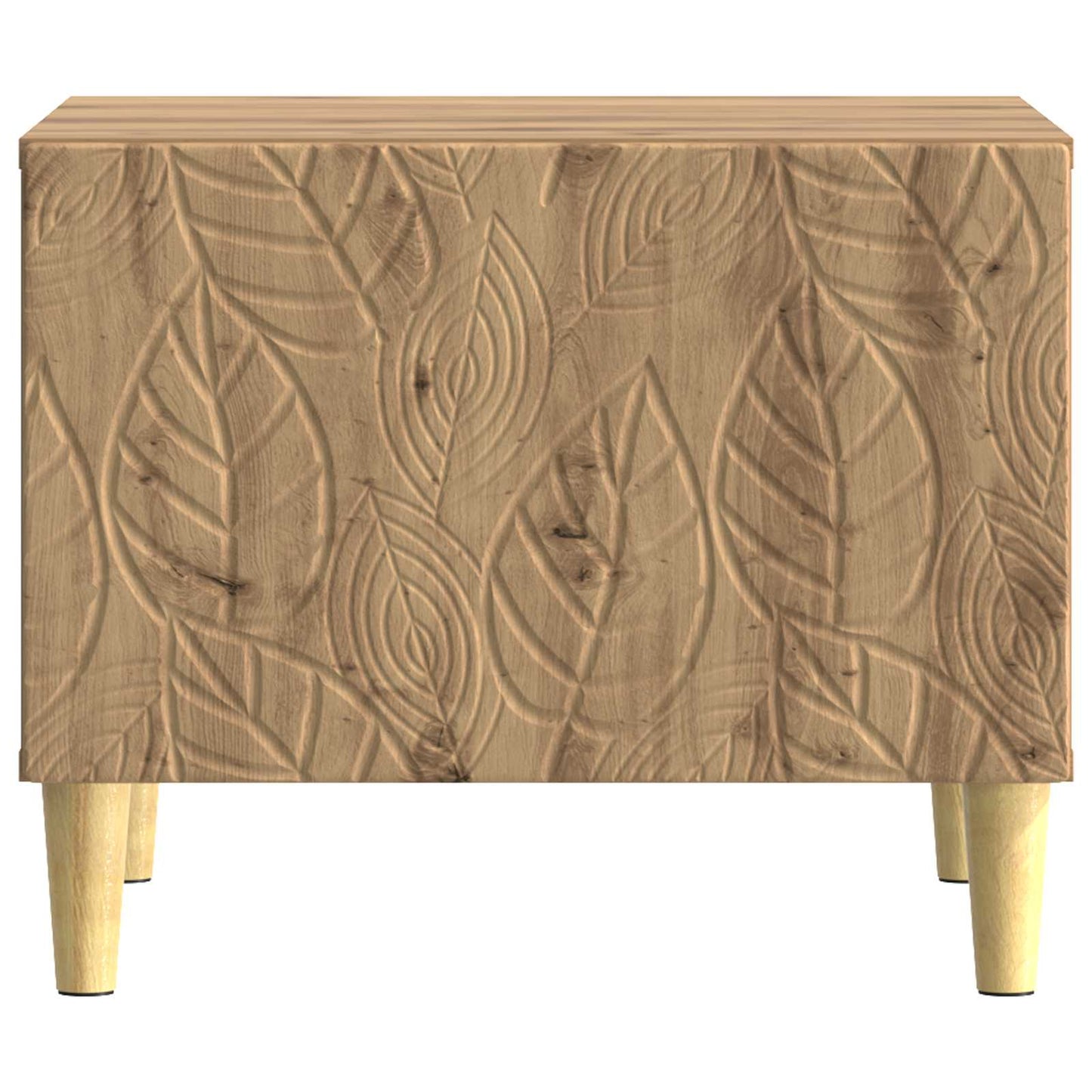 vidaXL Coffee Table Artisan Oak 50 x 49 x 40 cm Engineered Wood 4