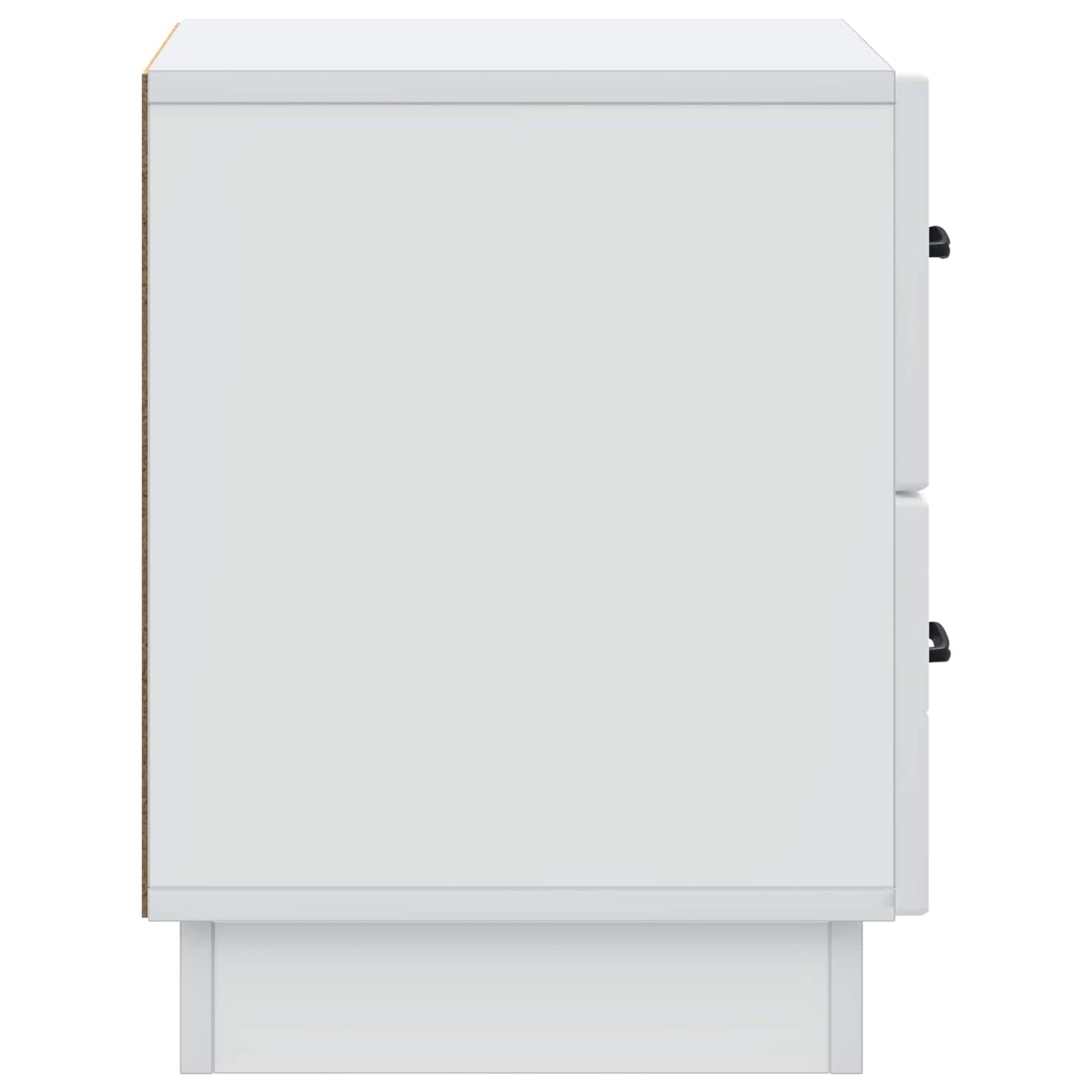 vidaXL Bedside Cabinet White 43 x 34.5 x 44.5 cm Engineered Wood 6