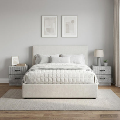 vidaXL Bedside Cabinet 43 x 34.5 x 44.5 cm Engineered Wood