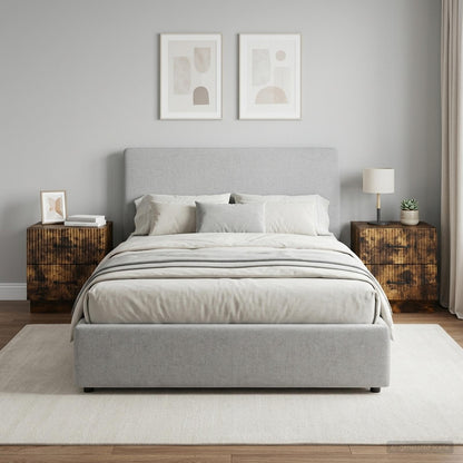 vidaXL Bedside Cabinet 43 x 34.5 x 44.5 cm Engineered Wood