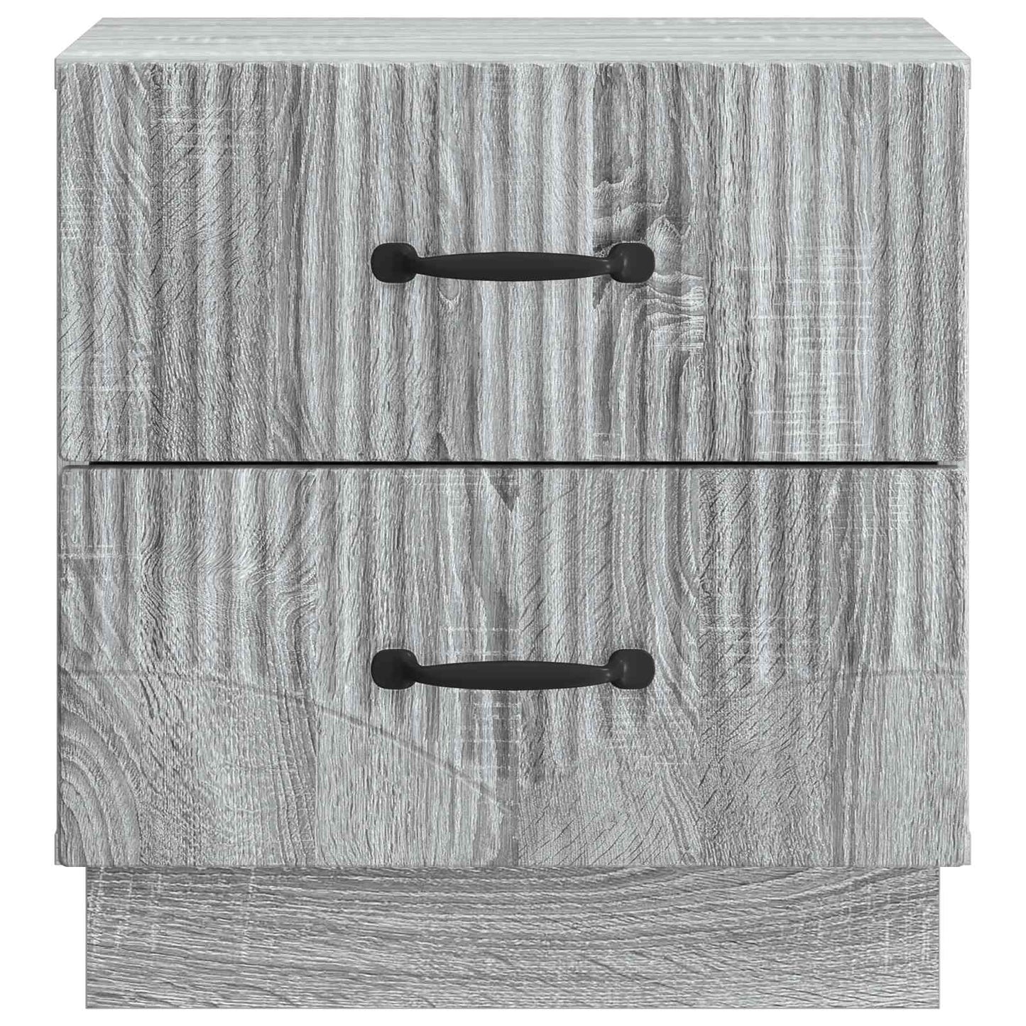 vidaXL Bedside Cabinet Grey Sonoma 43 x 34.5 x 44.5 cm Engineered Wood 5