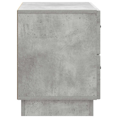 vidaXL Bedside Cabinet Concrete Grey 62 x 34.5 x 44.5 cm 6