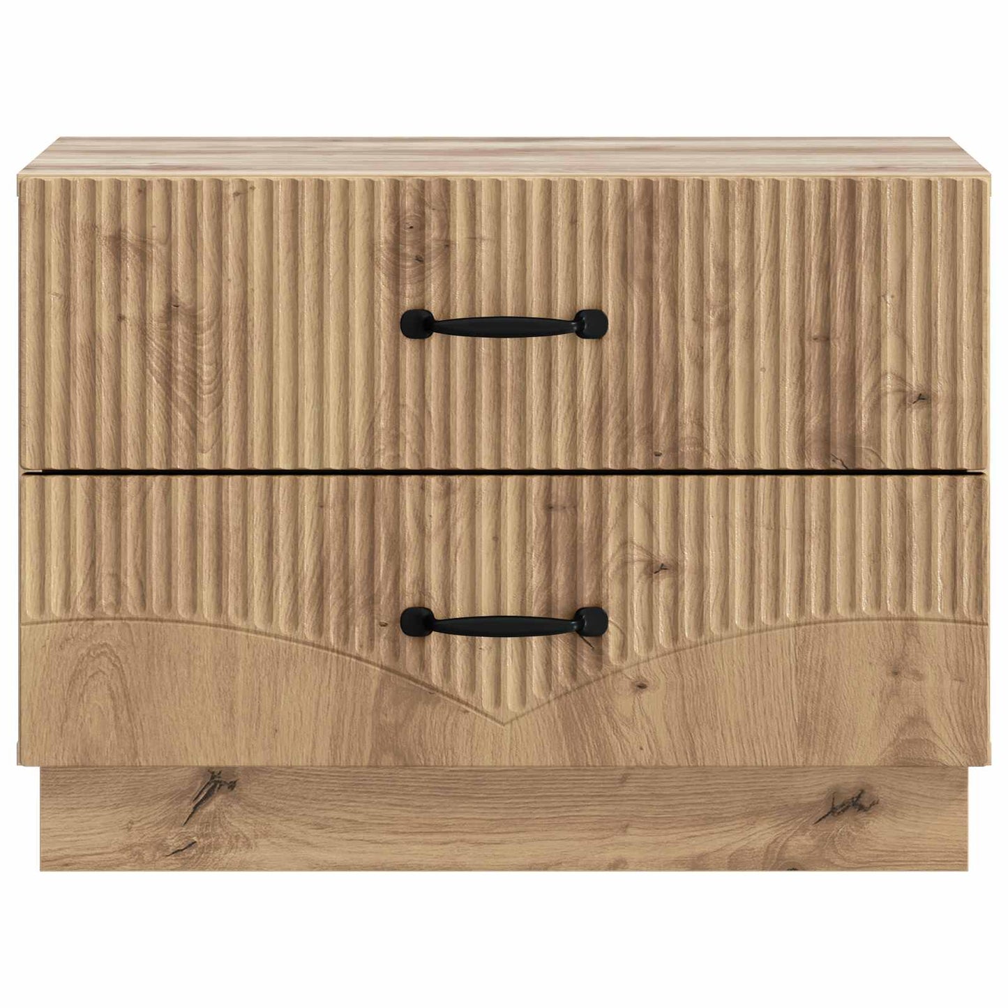 vidaXL Bedside Cabinet Artisan Oak 62 x 34.5 x 44.5 cm Engineered Wood 5