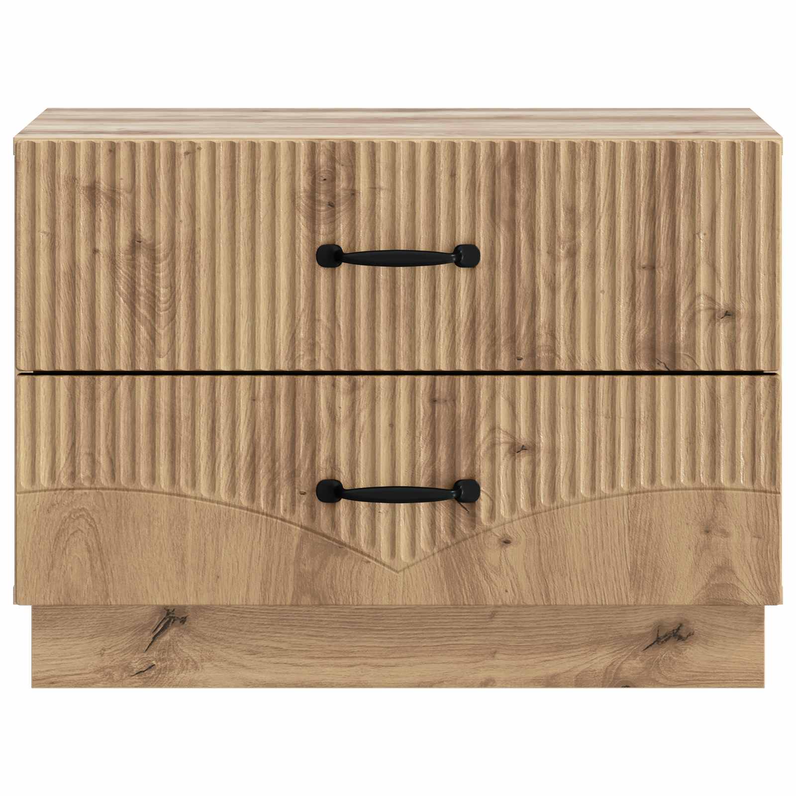 vidaXL Bedside Cabinet Artisan Oak 62 x 34.5 x 44.5 cm Engineered Wood 5