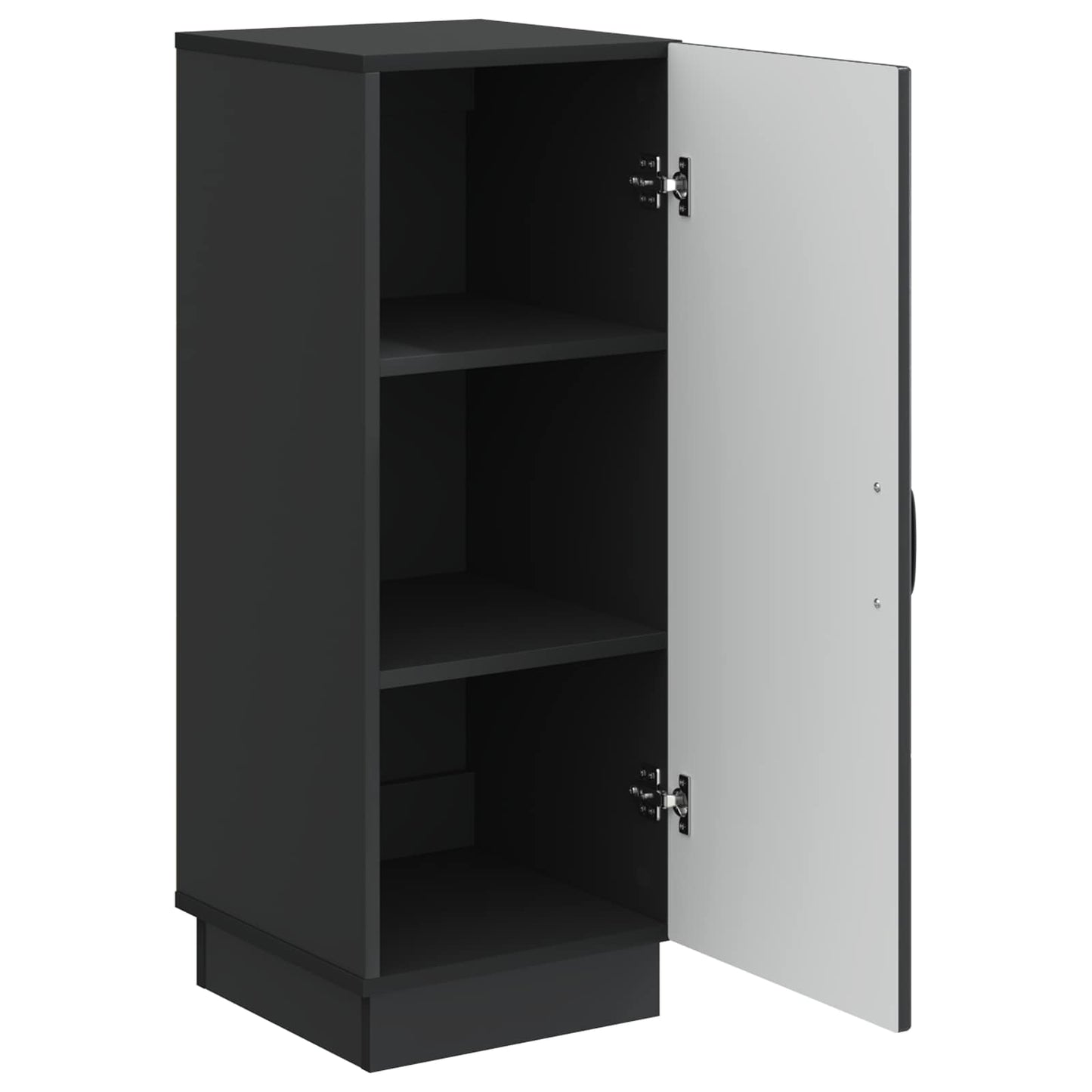 vidaXL Sideboard Black 33 x 34.5 x 87 cm Engineered Wood 5