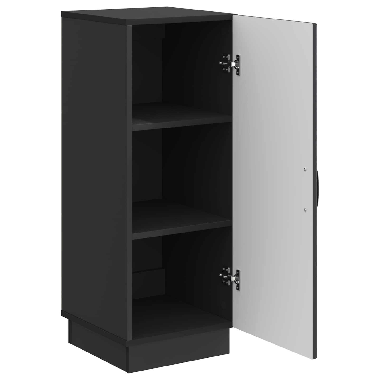 vidaXL Sideboard Black 33 x 34.5 x 87 cm Engineered Wood 5