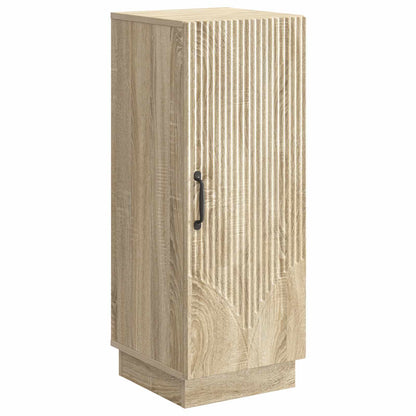 vidaXL Sideboard Sonoma Oak 33 x 34.5 x 87 cm Engineered Wood 2