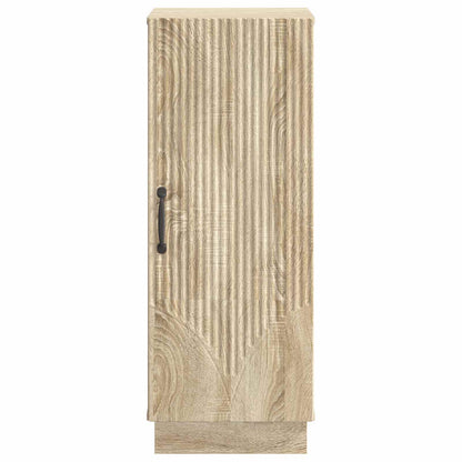 vidaXL Sideboard Sonoma Oak 33 x 34.5 x 87 cm Engineered Wood 6