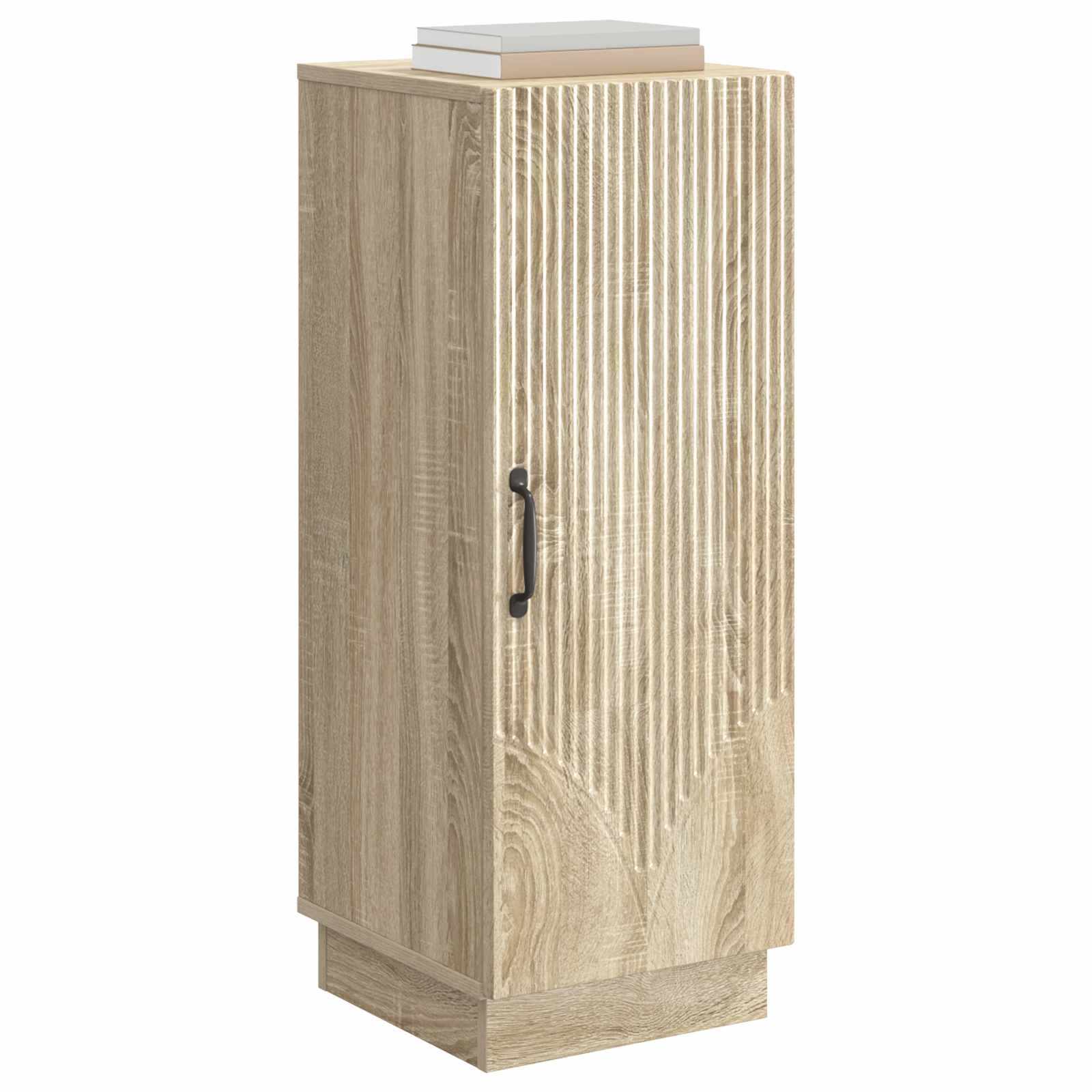 vidaXL Sideboard Sonoma Oak 33 x 34.5 x 87 cm Engineered Wood 3
