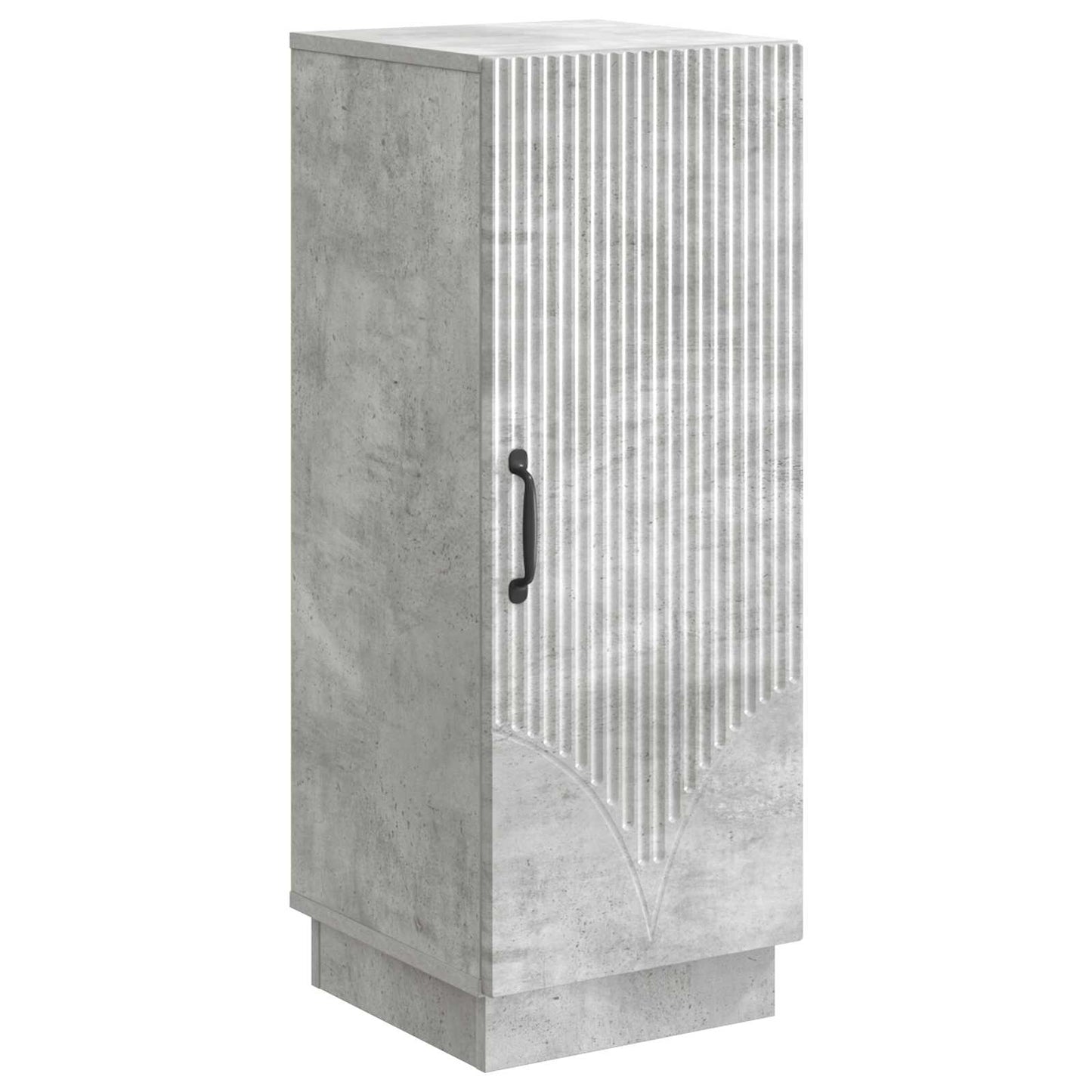vidaXL Sideboard Concrete Grey 33 x 34.5 x 87 cm Engineered Wood 2