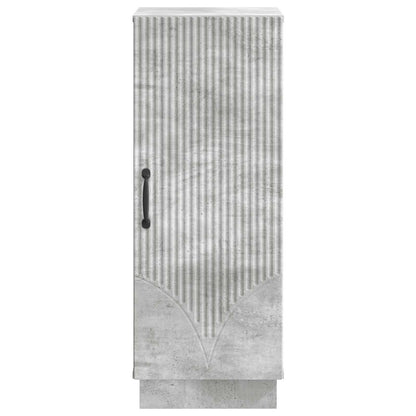vidaXL Sideboard Concrete Grey 33 x 34.5 x 87 cm Engineered Wood 6