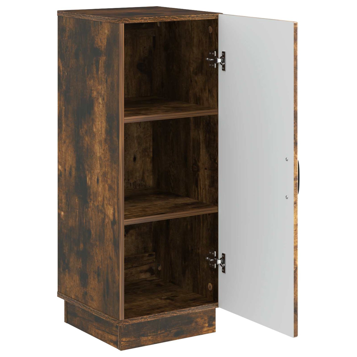 vidaXL Sideboard Smoked Oak 33 x 34.5 x 87 cm Engineered Wood 5
