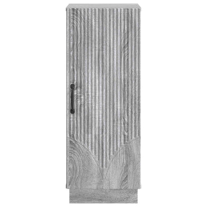 vidaXL Sideboard Grey Sonoma 33 x 34.5 x 87 cm Engineered Wood 6