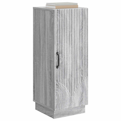 vidaXL Sideboard Grey Sonoma 33 x 34.5 x 87 cm Engineered Wood 3