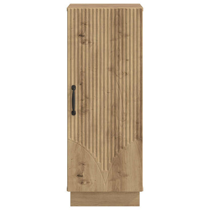 vidaXL Sideboard Artisan Oak 33 x 34.5 x 87 cm Engineered Wood 6