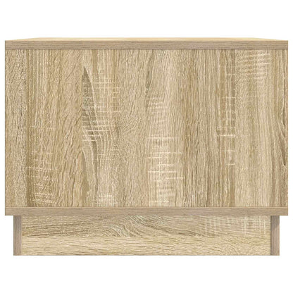 vidaXL Coffee Table Sonoma Oak 90 x 50 x 37 cm Engineered Wood 6