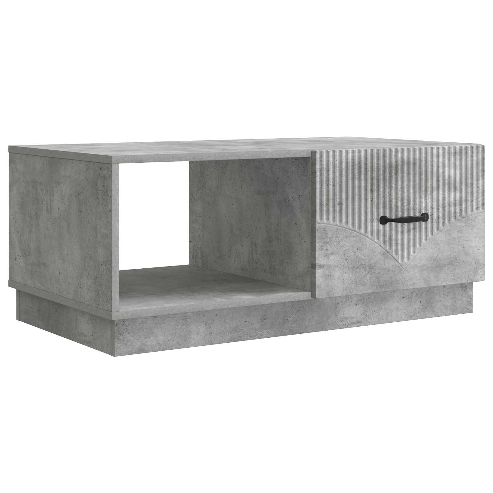 vidaXL Coffee Table Concrete Grey 90 x 50 x 37 cm Engineered Wood 2