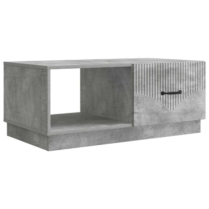 vidaXL Coffee Table Concrete Grey 90 x 50 x 37 cm Engineered Wood 2