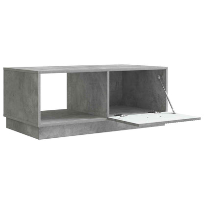 vidaXL Coffee Table Concrete Grey 90 x 50 x 37 cm Engineered Wood 4