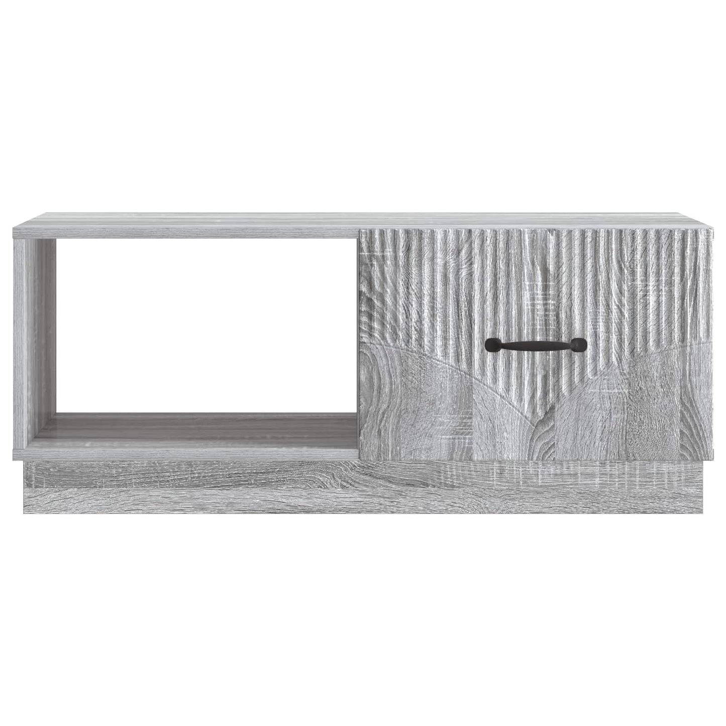 vidaXL Coffee Table Grey Sonoma 90 x 50 x 37 cm Engineered Wood 5